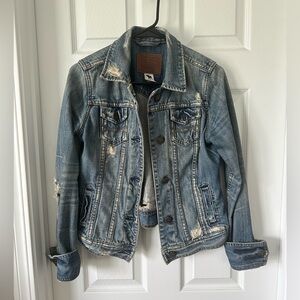 A&F denim jacket - size medium